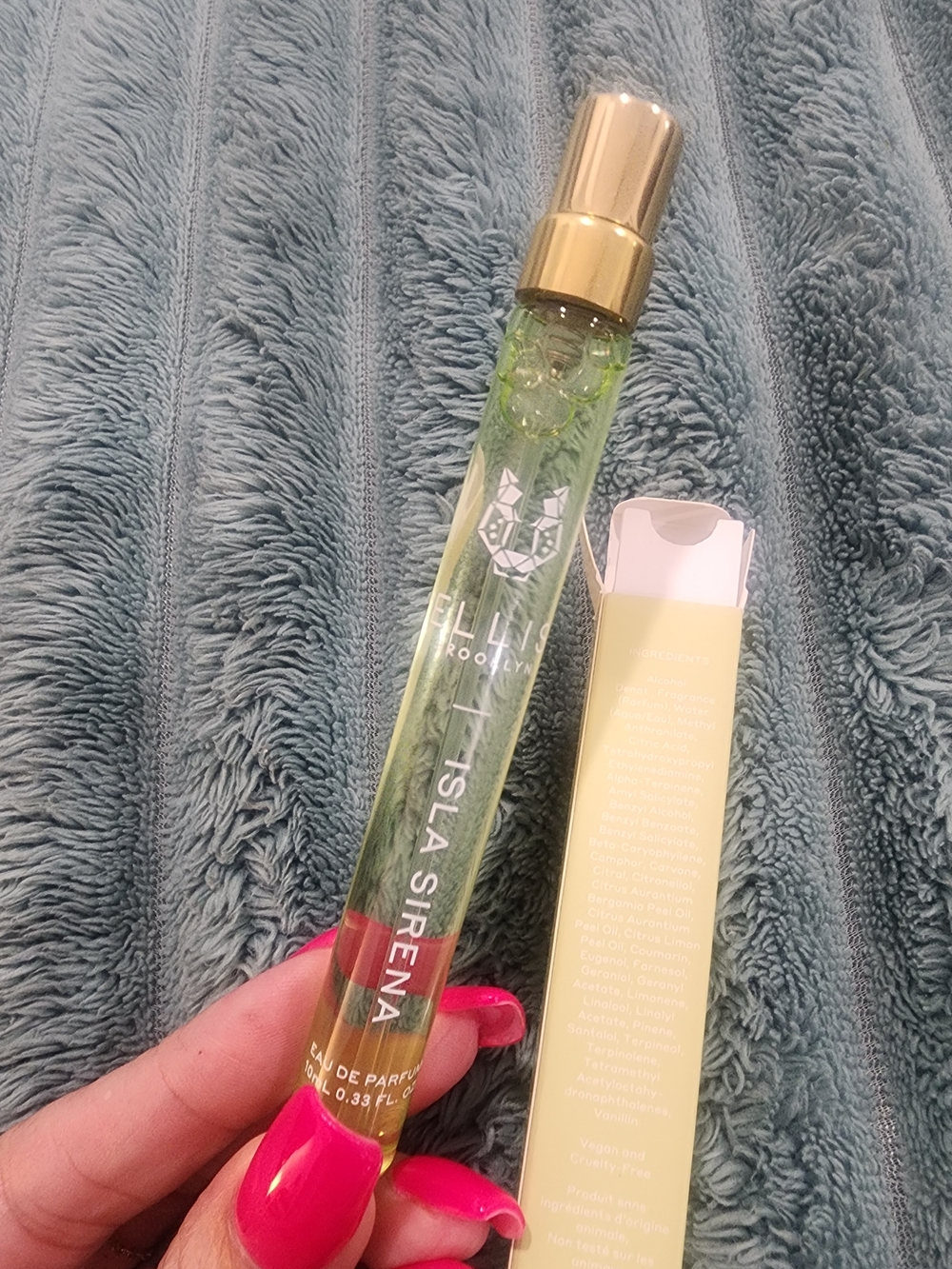 Ellis Brooklyn Isla Sirena Travel Perfume - Used Once
